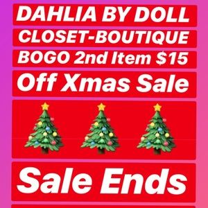 SALE SALE SALE!!! BOGO GET 2nd $15 OFF